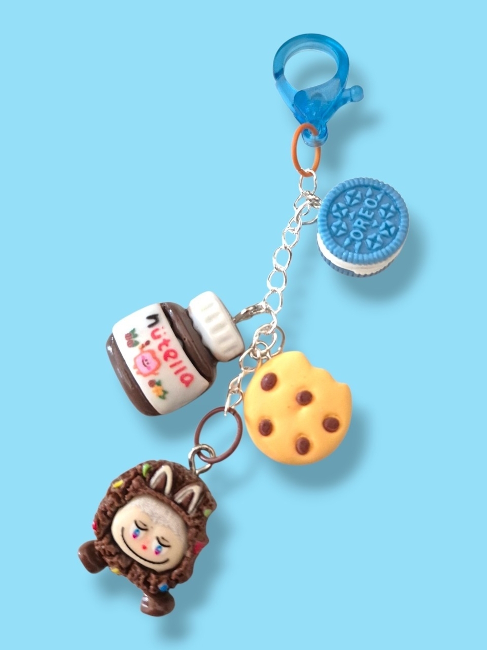 Cute Labubu Zipper Charm ☆ Munchie Pack Theme Snack Attack Colorful Pendants